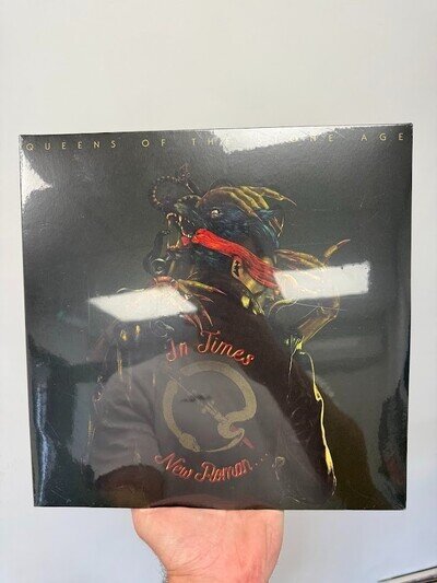 Queens Of The Stone Age - In Times New Roman Vinyl Record 2 LP 2023 New & Sealed