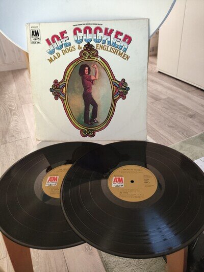 Joe Cocker Mad Dogs & Englishmen 2 Vinyl Set LP12" AMLS 6002 RARE 1970