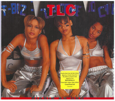 TLC ~ Diggin' On You ~ 1995 73008-24120-1 VINYL RECORD 12" SEALED Hype Sticker