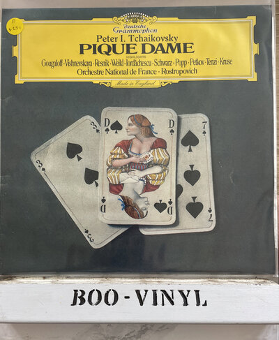 DG - Pyotr Ilyich Tchaikovsky - Pique Dame (Highlights) Vinyl Record Classical