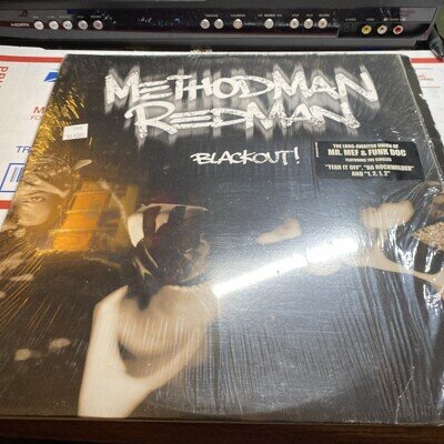 Method Man & Redman Blackout! 2LP Vinyl 1999 Us Original Def Jam 314546609-1