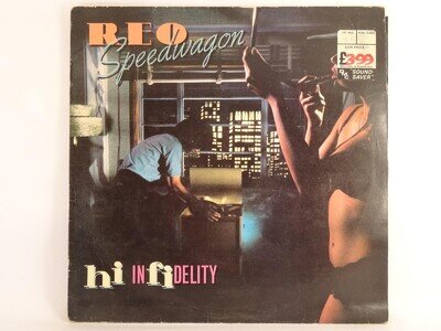REO SPEEDWAGON HI INFIDELITY (388) 10 Track LP including Picture Sleeve EPIC