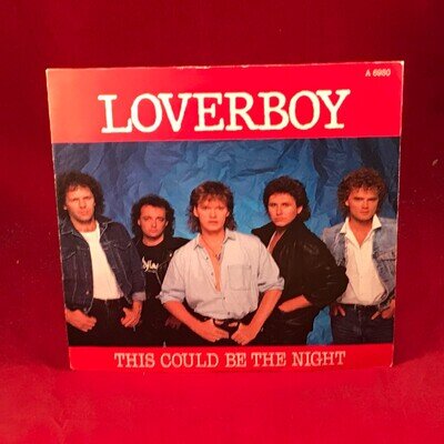 LOVERBOY This Could Be The Night 1985 UK 7" vinyl single original 45