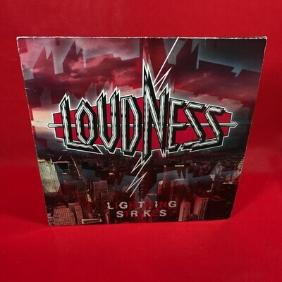 LOUDNESS Lightning Strikes 1986 German vinyl LP Shadows Of War ATCO original