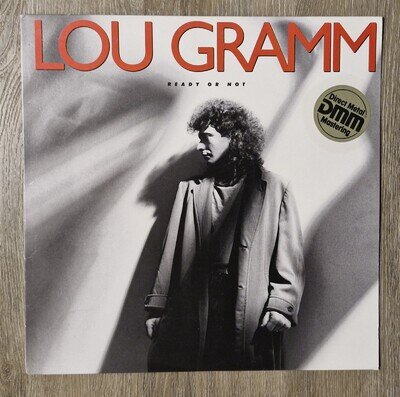 Lou Gramm - 'Ready Or Not' Vinyl LP Australian Copy Atlantic 81782-1 1987 EX/EX