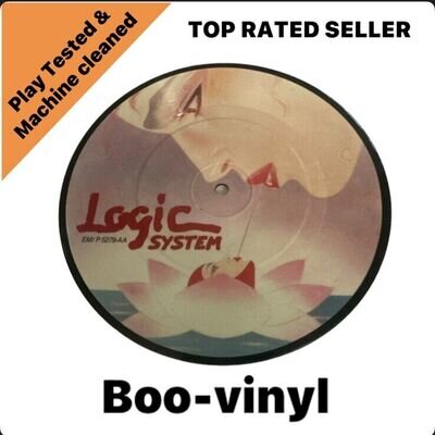 Logic System - Domino Dance - 7" Vinyl Picture Disc Record - EMI P 5279 NM