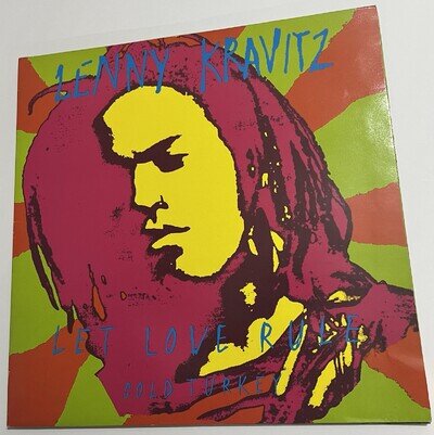 Lenny Kravitz - Let Love Rule 12" Vinyl 3 Track EP Gatefold Sleeve
