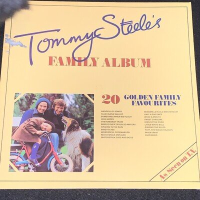 Tommy Steele - Tommy Steele's Family Album Vinyl LP EXCELLENT CONDITION