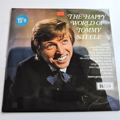 Tommy Steele / The Happy World Of 1969 VINYL LP / POP 60's / EX / FAST POST