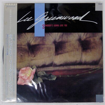 LEE GREENWOOD SOMEBODY'S GONNA LOVE YOU MCA VIM6311 Japan OBI VINYL LP