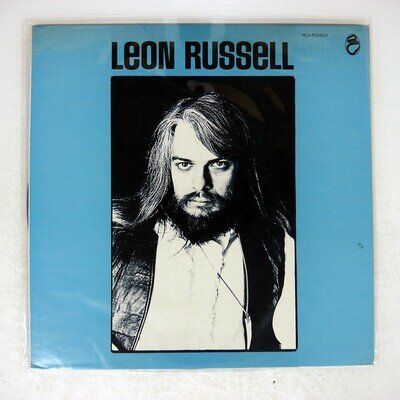 LEON RUSSELL LEON RUSSELL SHELTER RJ5060 Japan INSERT VINYL LP