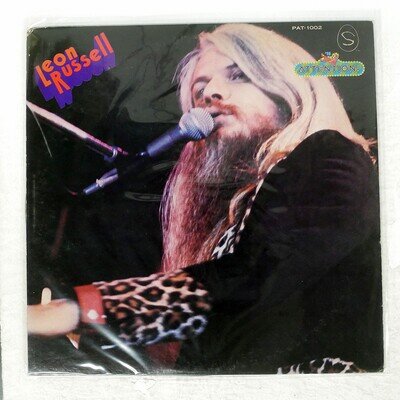 LEON RUSSELL LEON RUSSELL SHELTER PAT1002 Japan VINYL LP