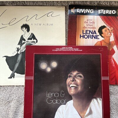 LENA HORNE…3 X 12” Vinyl Bundle…Ex+ Condition !!