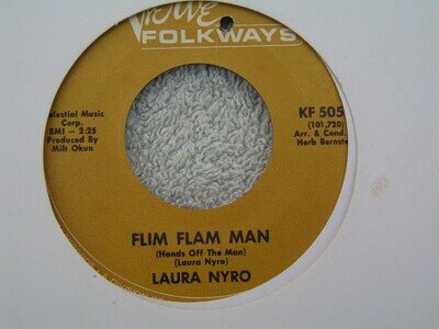 Laura Nyro - "Flim Flam Man/And When I Die” US Verve 1967 VG/G Northern Soul