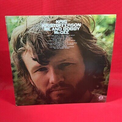 KRIS KRISTOFFERSON Me & Bobby McGee 1974 UK vinyl LP Help Me Make It Throught