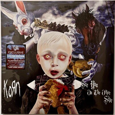 KORN-See You On The Other Side 2xLP Blue/Red Vinyl 20th Anniversary Limited New