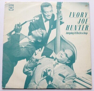 Ivory Joe Hunter Jumping At The Dew Drop LP Route 66 KIX15 EX/VG 1980 sleeve ...