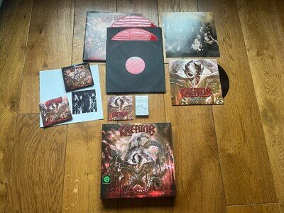 Kreator / Gods Of Violence / Box set / Mail Order Edition / Signed