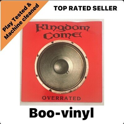 Kingdom Come ‎– Overrated Polydor KCS 4 ‎UK Vinyl 7” 45 Single NM / EX Con