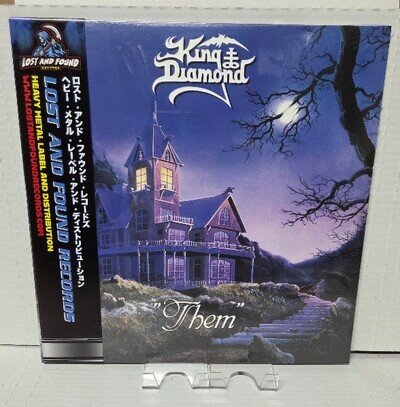 King Diamond-Them LP new black 180G Metal Blade Germany w/promo OBI