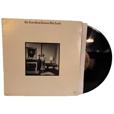 Townes Van Zandt the Late Great Townes Van Zandt Vinyl LP 1972 RARE GRAIL