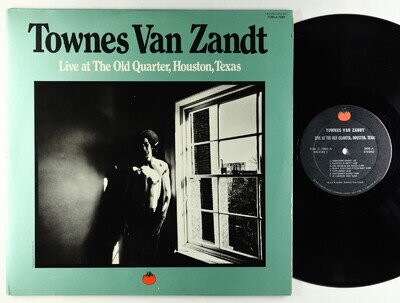 Townes Van Zandt - Live At The Old Quarter, Houston, Texas 2xLP - Tomato VG+