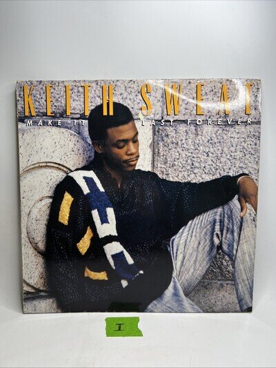 Keith Sweat "Make It Last Forever" (Elektra Records) 1987 Album VG