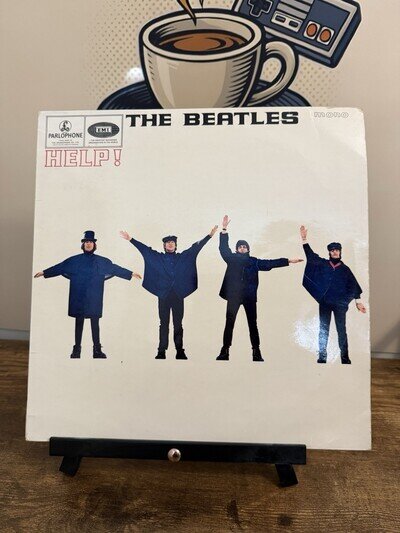 The Beatles Help! 12" LP (1965) Vinyl Record Parlophone PMC 1255