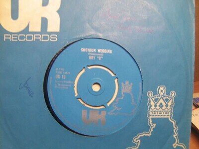 Roy C – Shotgun Wedding 1972 7” UK Records UK 19
