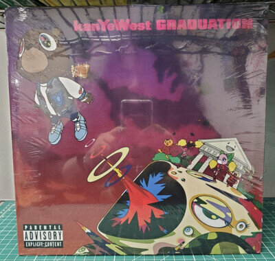 Deluxe Kanye West Graduation 2LP color Vinyl LIMITED Gatefold Edition Brand New!