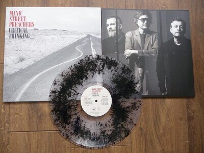 MANIC STREET PREACHERS - Critical Thinking - LTD BLOOD RECORDS SPLATTER VINYL