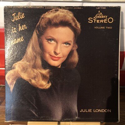Julie London - Julie Is Her Name Volume Two - LP Liberty Records LST 7100 Stereo