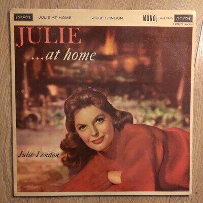 Julie London - Julie...At Home UK Vinyl LP LONDON HAG 2280 NM/VG+