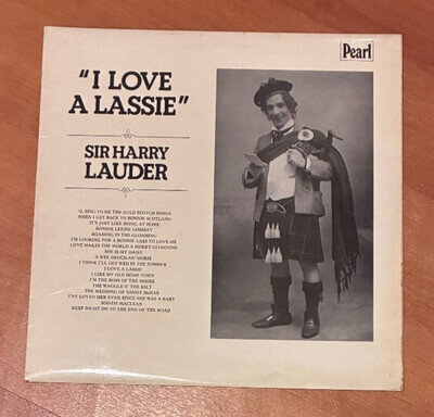 HARRY LAUDER I LOVE A LASSIE VINYL LP UK PRESSING 1979
