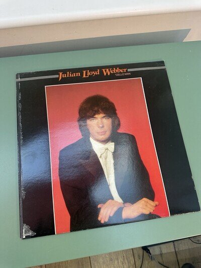 Julian Lloyd Webber Cello Man 12” Vinyl LP RL 25383 RCA 1981