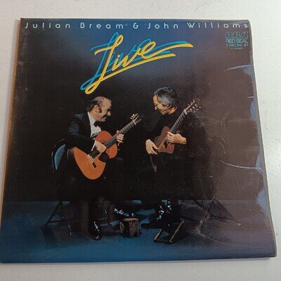 Julian Bream & John Williams / Live 1979 DOUBLE VINYL LP / EX / FAST POST