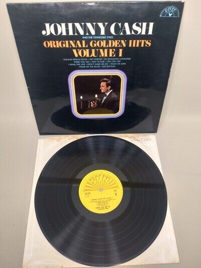 JOHNNY CASH - ORIGINAL GOLDEN HITS VOLUME 1 - VINYL LP RECORD - 1969 - 6467 001
