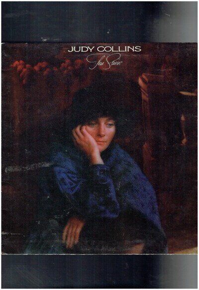 JUDY COLLINS TRUE STORIES 1976 VINYL ALBUM EMBOSSED SLEEVE