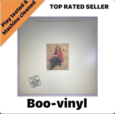 Judy Collins Whales and Nightingales Vinyl LP Record eks75010 EX / EX