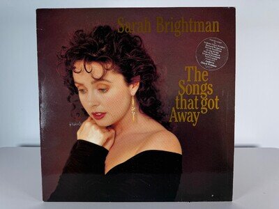 SARAH BRIGHTMAN THE SONGS THAT GOT AWAY 1989 VINYL RECORD LP, 839116-1
