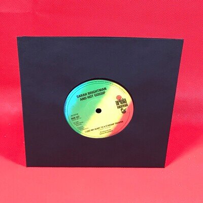 SARAH BRIGHTMAN HOT GOSSIP I Lost My Heart To A Starship Trooper UK 7" vinyl 45