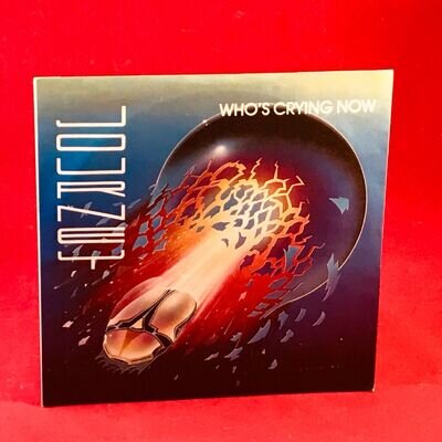 JOURNEY Who's Crying Now 1981 UK 7" vinyl single EXCELLENT CONDITION