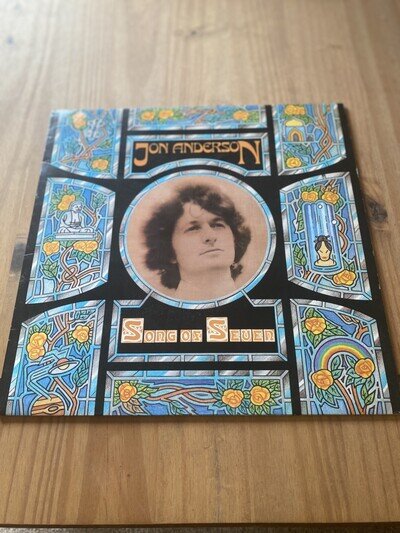 JON ANDERSON – SONG OF SEVEN (1980 UK 12" VINYL LP) ATLANTIC K 50756 A1/B1