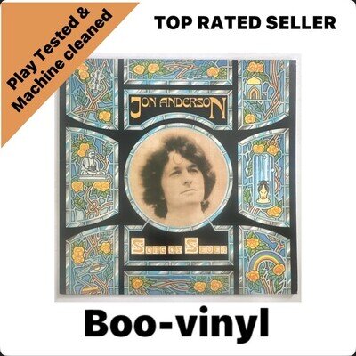 Jon Anderson ~ Song of Seven 12" Vinyl LP Record Prog Rock Canadian Issue EX