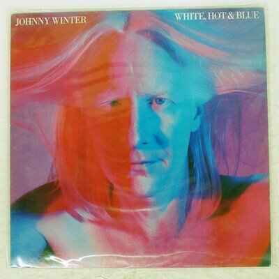 JOHNNY WINTER WHITE,HOT & BLUE BLUE SKY 25AP1107 Japan MASTERSOUND VINYL LP