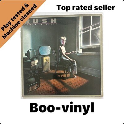 Rush Power Windows Lp Vinyl Record 1985 Original VERH31 Ex / Vg+ Condition