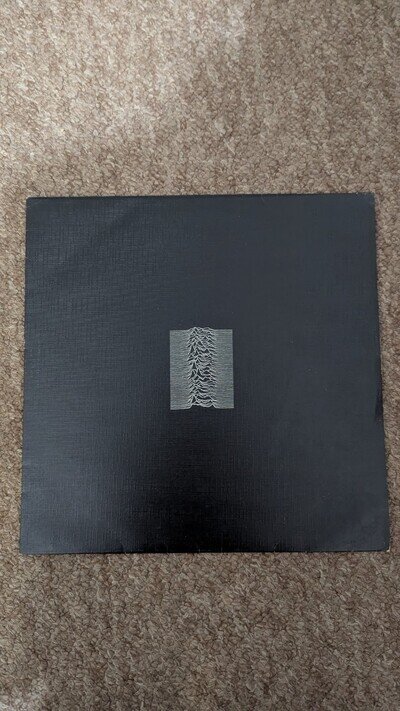 JOY DIVISION Unknown Pleasures LP Factory Records 1979 Stereo UK 1st Press!