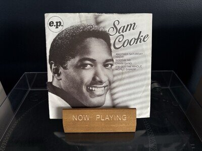 Sam Cooke Another Saturday Night EP 7” Vinyl Record VG/VG