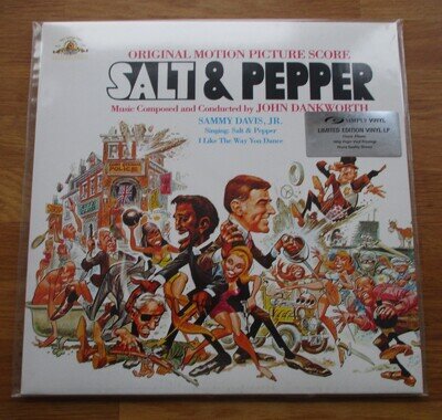 Sammy Davis Jr./Peter Lawford 'SALT & PEPPER' Soundtrack 12" Vinyl LP New/Sealed