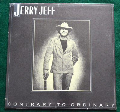Jerry Jeff Walker ~ Contrary To Ordinary ~ Country Music Vinyl LP ~ Sealed